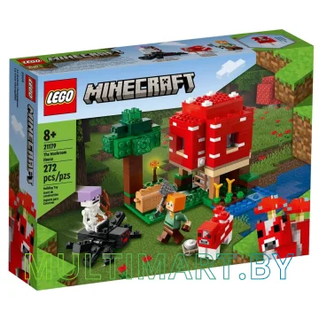 Конструктор LEGO Minecraft 21179 Грибной дом